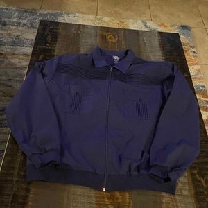 John Blair zip up collared jacket Large
